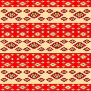 Geleneksel Meksika sorunsuz vektör deseni