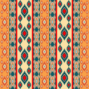 vektörsüz etnik model, Aztek çizgili kabile deseni, kabile dokusu.