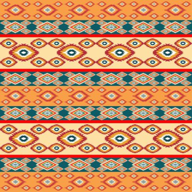 soyut etnik geometrik kusursuz desen