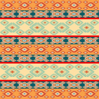 Etnik boho kusursuz desen. Yazdır. arka plan tekrarlanıyor. Kumaş tasarımı, duvar kağıdı,