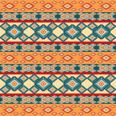 Etnik, pürüzsüz bir model. kabile geometrik tasarımı.