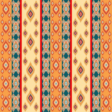 Bir üçgen biçiminde kusursuz vektör deseni