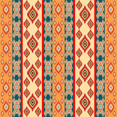 Soyut geometrik şekillerin kusursuz deseni