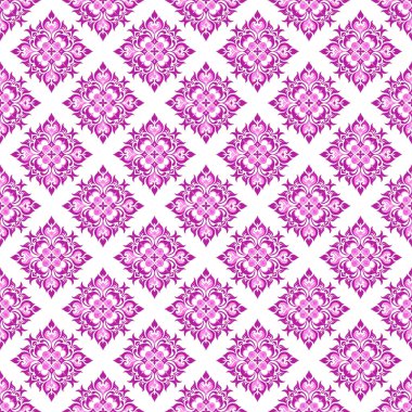 Vektörsüz geometrik desen. Pembe, mor ve siyah renklerle modern tarz arka plan.