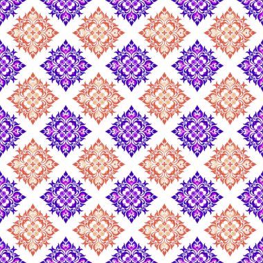 Etnik boho kusursuz desen. Yazdır. arka plan tekrarlanıyor. Kumaş tasarımı, duvar kağıdı.