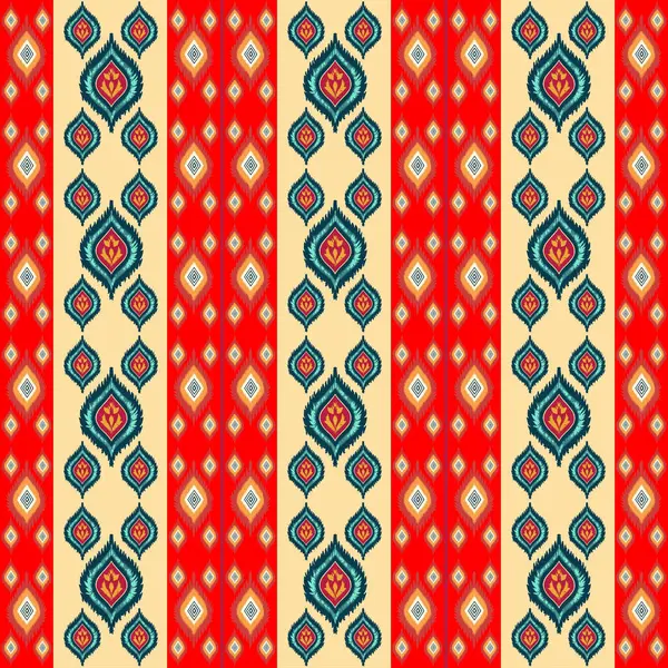 Etnik, pürüzsüz bir model. Soyut arkaplan. vektör