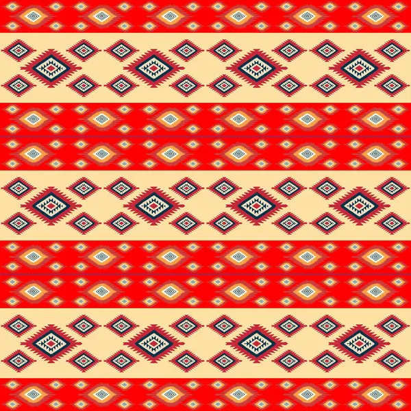 Etnik süslemeli kusursuz geometrik arkaplan