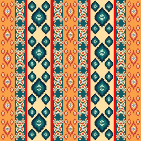 Etnik boho kusursuz desen. Soyut kumaş deseni. Halk motifi. Kumaş tasarımı. Kumaş süsü..