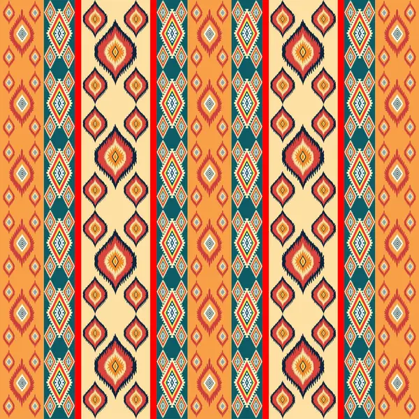 kesintisiz geometrik etnik desen