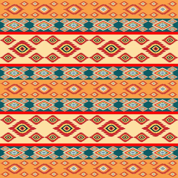 Vektörde pürüzsüz etnik düzen