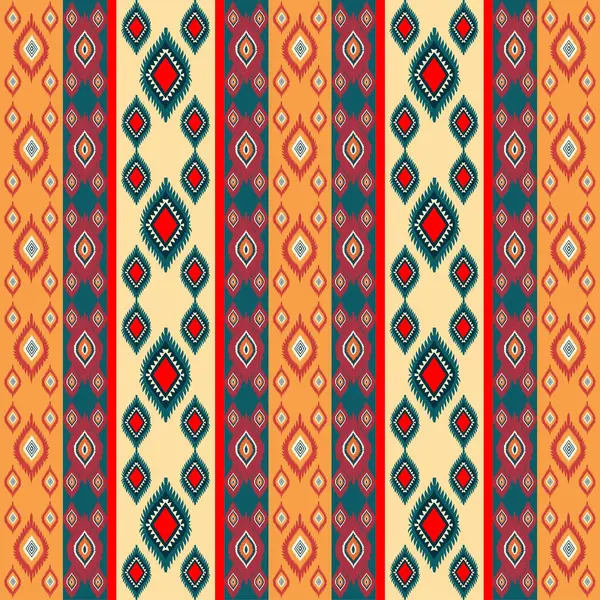 Etnik boho kusursuz desen. Yazdır. arka plan tekrarlanıyor. Kumaş tasarımı, duvar kağıdı.