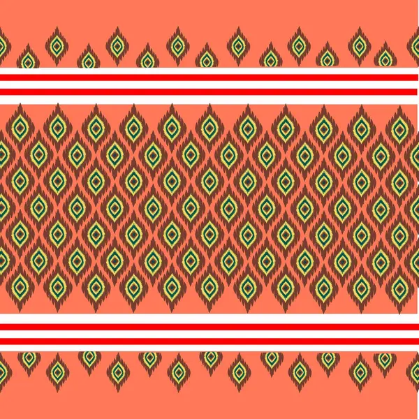 Etnik model. soyut kaleydoskop kumaş tasarımı.