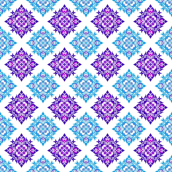 Etnik kusursuz süs. vektör illüstrasyonu.