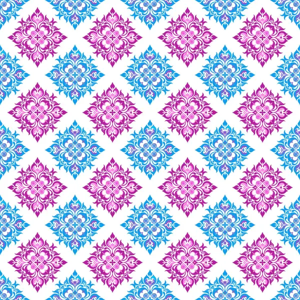 Tasarım için dekoratif elementlere sahip vektörsüz desen