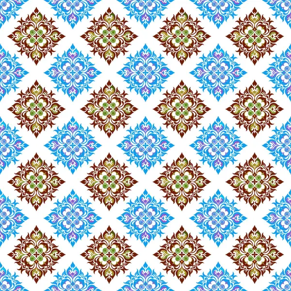 Soyut geometrik şekilli kusursuz desen