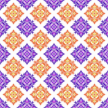 soyut kesintisiz renkli desen