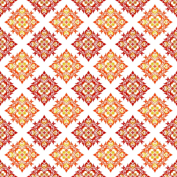 Kırmızı ve beyaz kar taneleriyle kusursuz vektör arkaplanı.