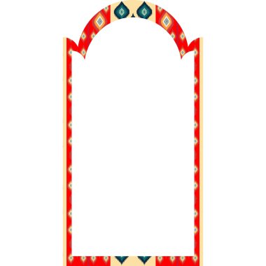 Arapça süs çerçevesi.