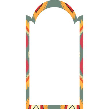 vektör soyut renkli ve etnik arkaplan