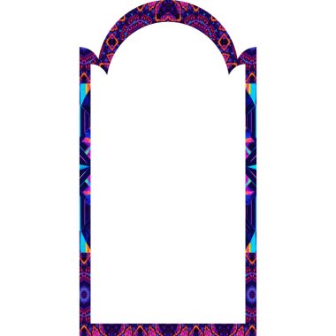 Tasarımınız için bir deseni olan renkli çizimler