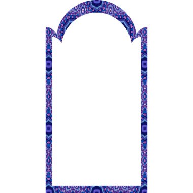  Çerçeveli pembe ve kahverengi vektör kenarı