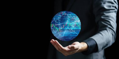 İş ve finans kavramı.