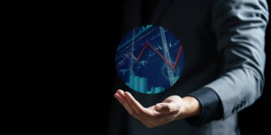 iş ve yatırım kavramı.