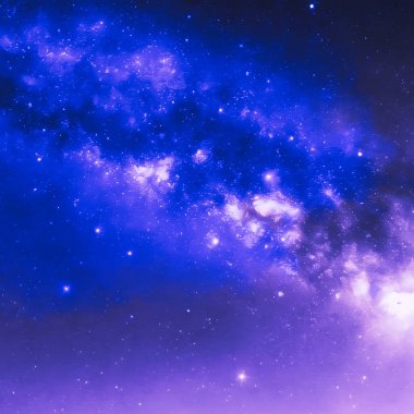 Galaxy ve yıldızlar arka plan