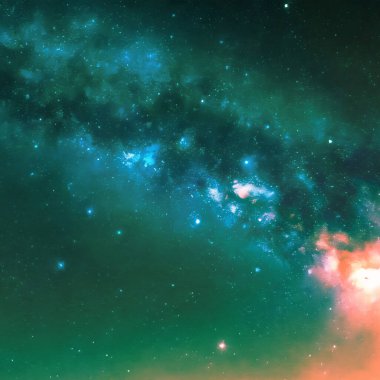 Dış uzayda galaksi