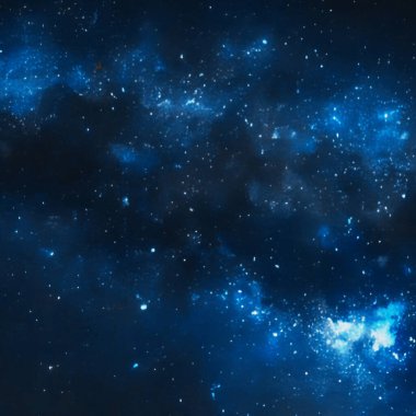 Yıldızlı ve samanyolu gece gökyüzü