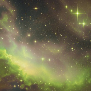 Yıldızlar ve galaksi. Bu görüntünün unsurları Nasa tarafından desteklenmektedir. kullanım için