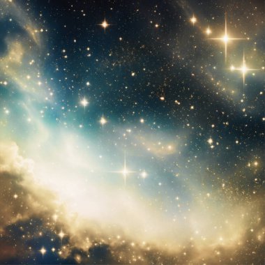 Uzayda yıldızlar, güzel evren, yıldızlar ve uzay yıldızları. Bu görüntünün elementleri Nasa tarafından sağlanmıştır..