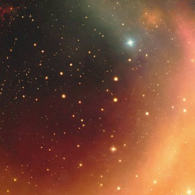 Derin uzayda yıldızlar.