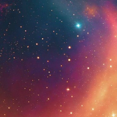 Nebula, uzaydaki yıldızlar ve galaksiler. Kurgu sanatı. Bu görüntünün unsurları Nasa tarafından desteklenmektedir