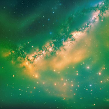 Nebula, uzaydaki galaksiler. Bu görüntünün unsurları Nasa tarafından desteklenmektedir.