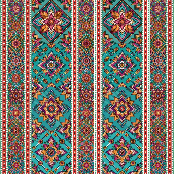 Kusursuz etnik kabile modeli. Renkli Aztek süsü