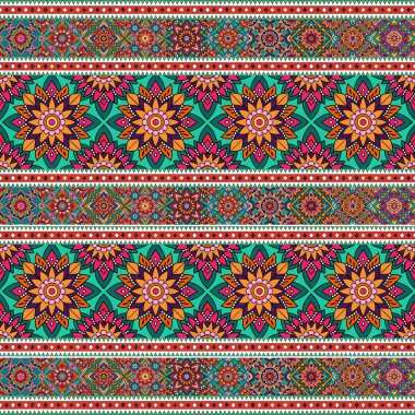 Kusursuz desen. Klasik dekoratif elementler. El çizimi arkaplan