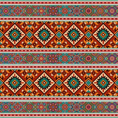 Etnik boho modeli. soyut süs.