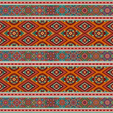 Geleneksel etnik süs, vektör illüstrasyonu.