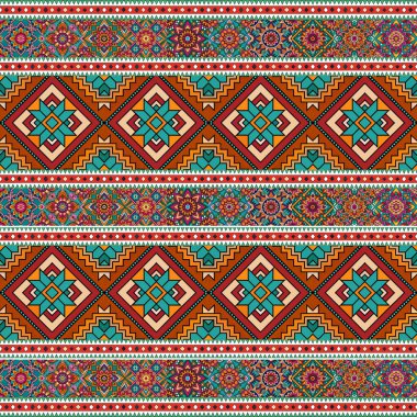 Hint ulusal süsüsüyle kusursuz desen