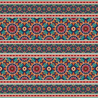 Dikişsiz etnik kabile desen