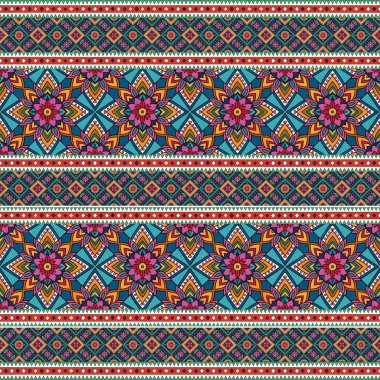 Etnik dokunun kusursuz deseni