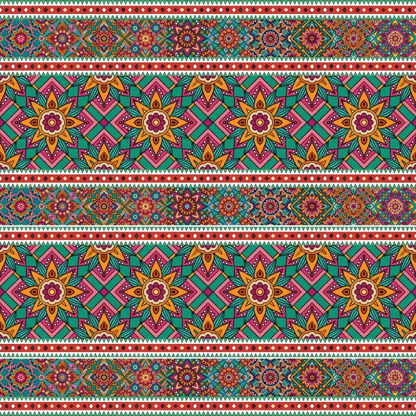 Etnik çiçek desenleri