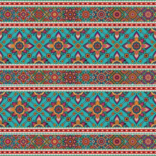 Soyut etnik vektör çizgisi modeli. Süslü tasarım kusursuz tasarım