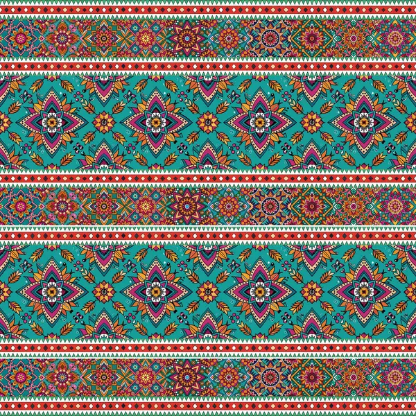 Etnik süsleme ile kusursuz desen. vektör illüstrasyonu