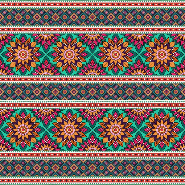 vektör etnik renksiz desen.