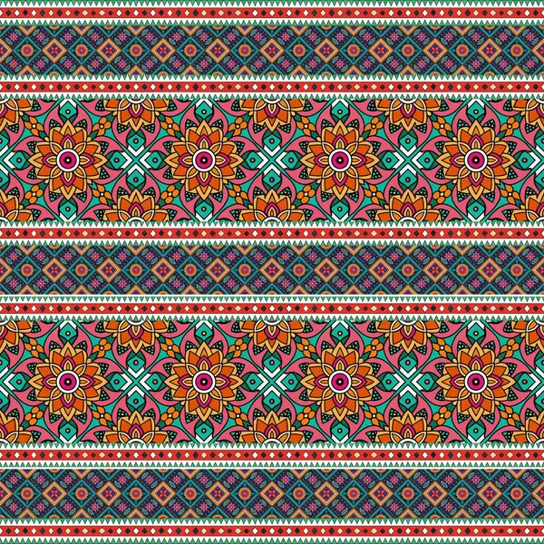 Kumaş, duvar kağıdı, baskı veya arkaplan için etnik model tasarımı.
