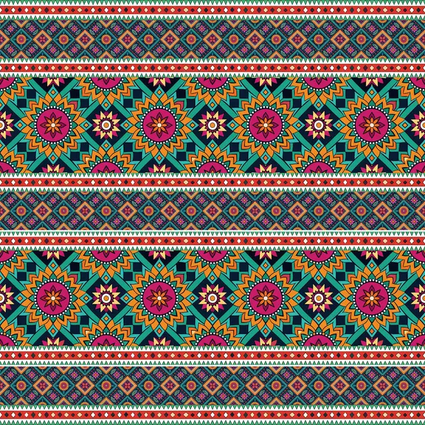 Etnik, pürüzsüz bir model. renkli geometrik arkaplan