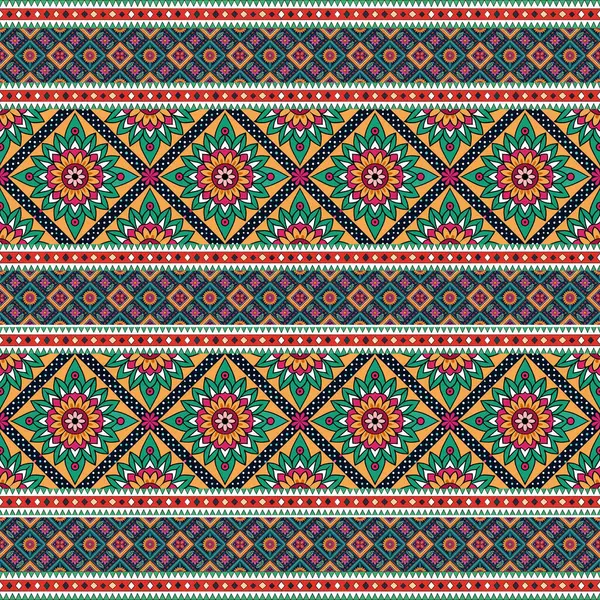 Etnik model. el çizimi süs