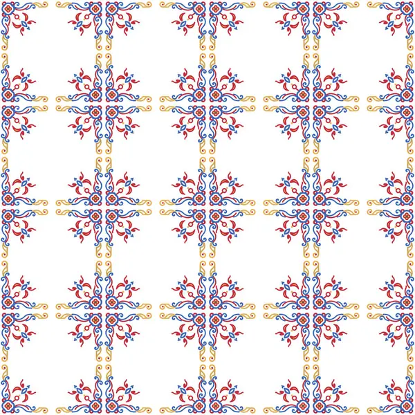 Kusursuz çiçek deseni. Vektör illüstrasyonu.